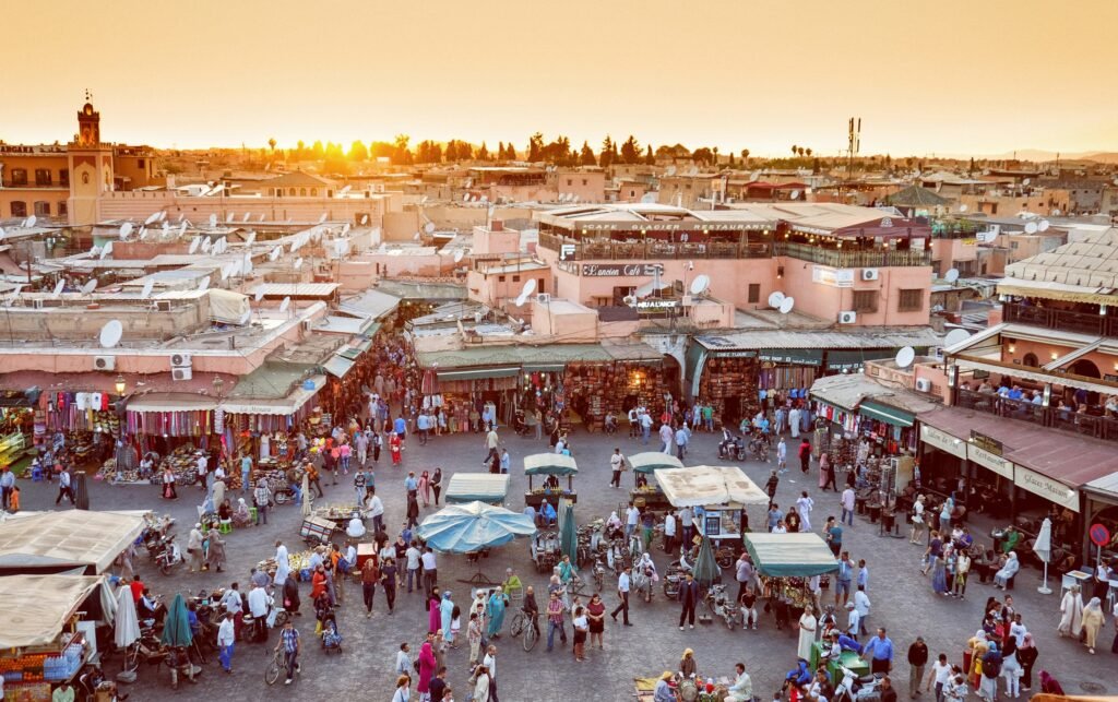 jemaa el fna square Marrakech 